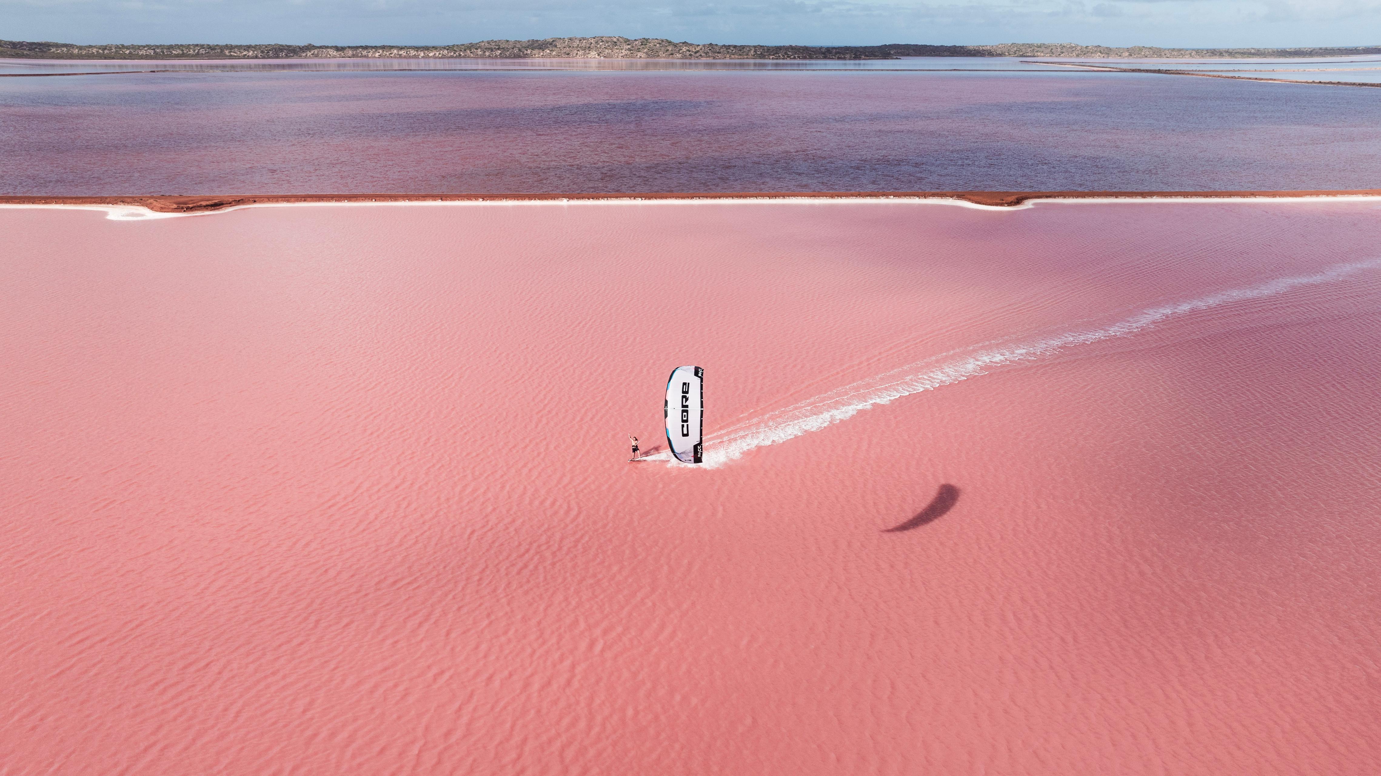 CORE - Joshua Emanuel Pink Lake in Australien