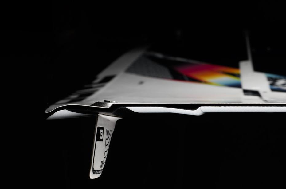 Rail-Channels & Angled Fins Choice 6 Kite Board