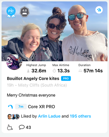 WELTREKORD ANGELY BOUILLOT